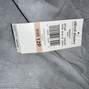 Alfred Dunner Corduroy Pants NWT 12p